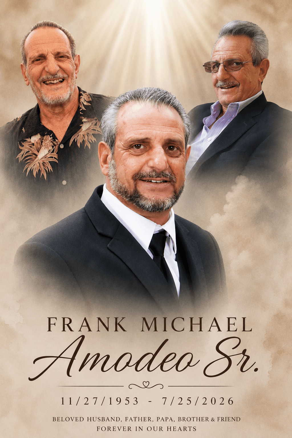 Frank Michael Amodeo Sr.